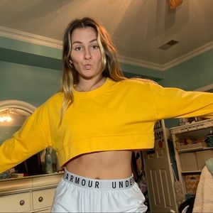 Forever 21 cropped sweatshirt